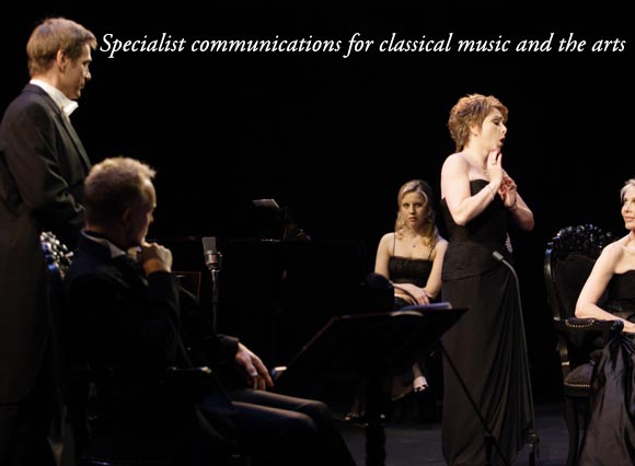 Specialist public relations for classical music and the arts Specialist public relations for classical music and the arts
